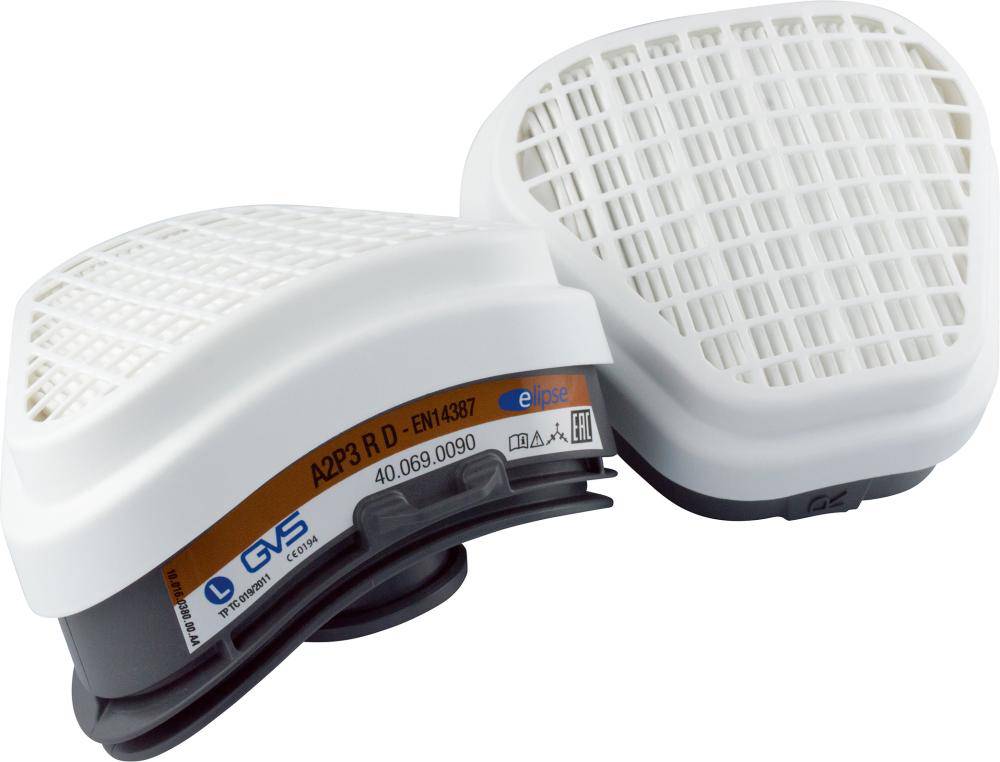 Produktbild GVS Ersatzfilter für Atemschutz Halbmaske Elipse A2-P3 RD