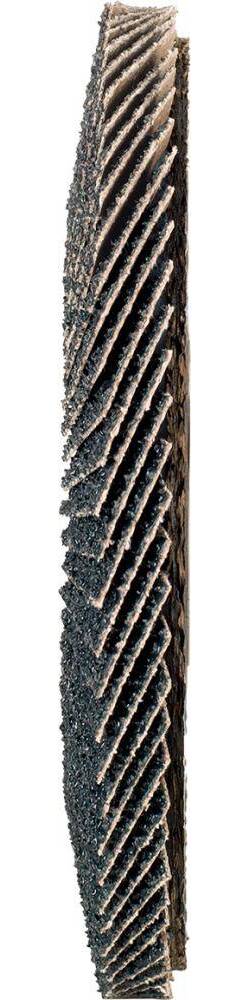 Produktbild Fächerschleifscheibe 125 mm Zirkonkorund 80 12 grad gewölbt bild 2