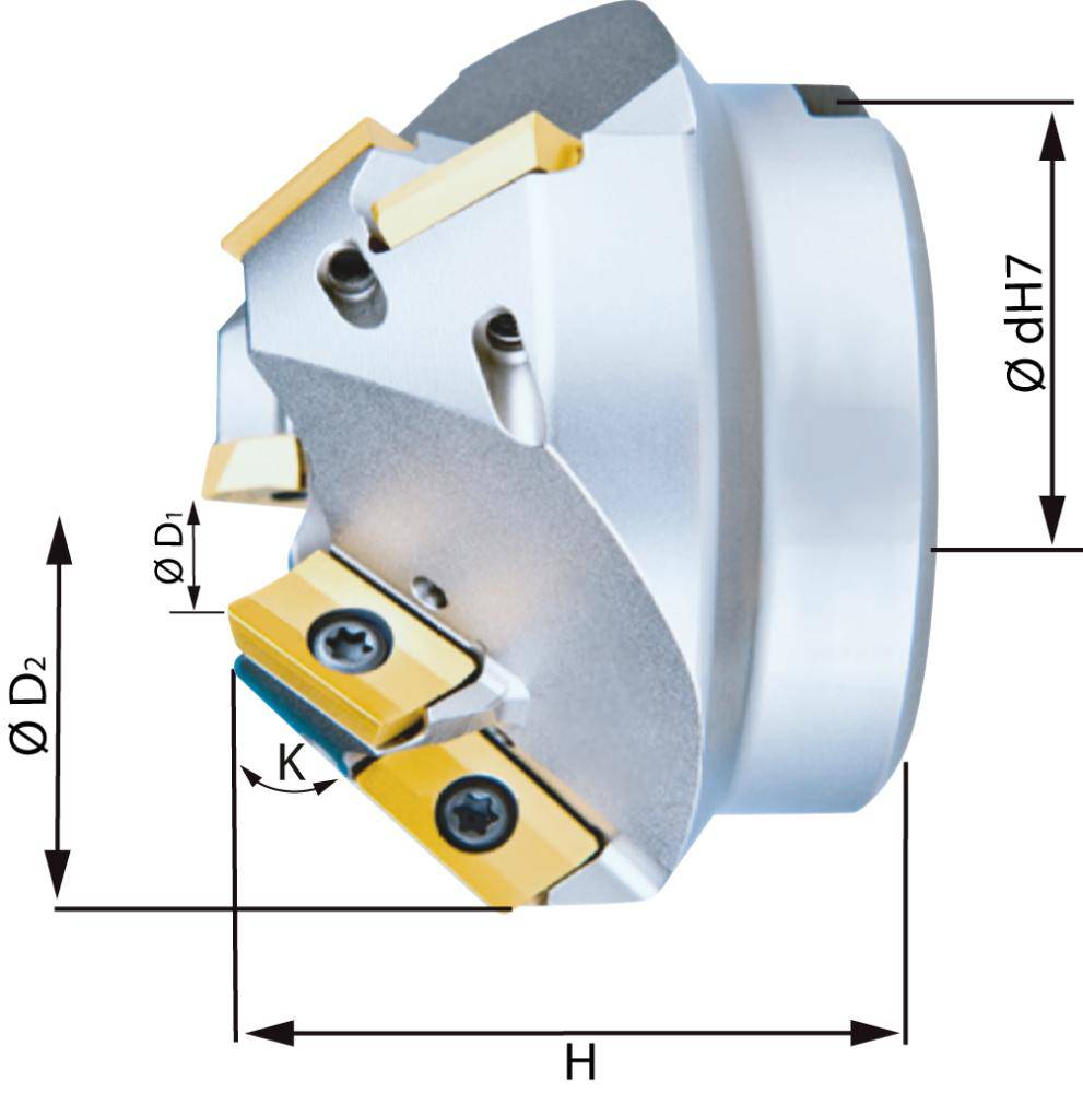 Produktbild Fortis Fasenfräser 30 Grad Durchmesser 35 mm IK für AP 1604