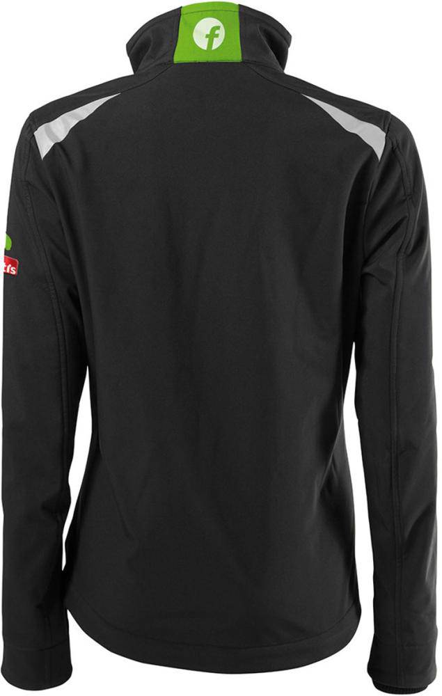 Produktbild Damen Jacke 24 atmungsaktiv schwarz limegreen Größe XL bild 2