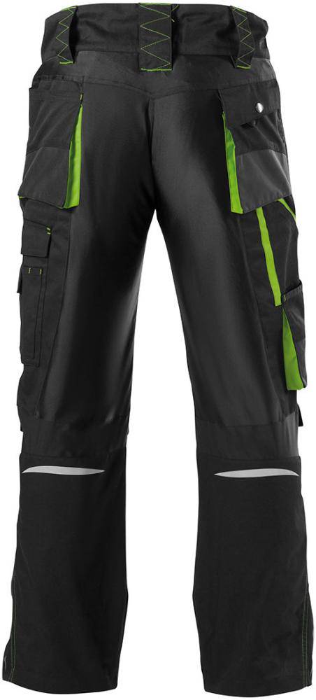 Produktbild Fortis Bundhose Arbeitshose 24 schwarz limegreen Größe 98