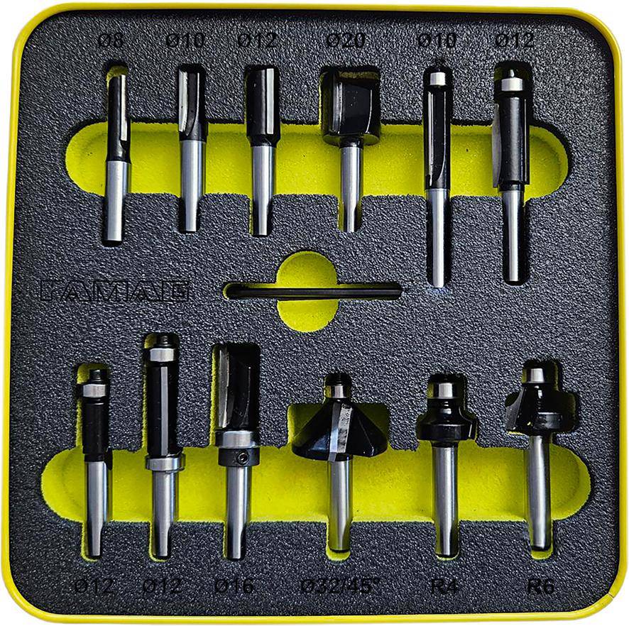 Produktbild HM Fräser Satz Classic line 8+4 teilig in Blechbox bild 2