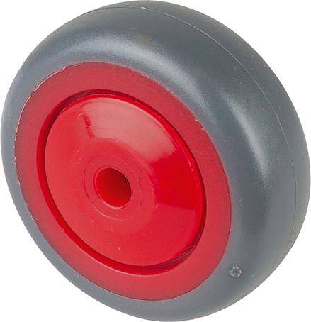 Produktbild BS Rollen Gummirad A85.F003 Rad 50 mm grau 50 kg