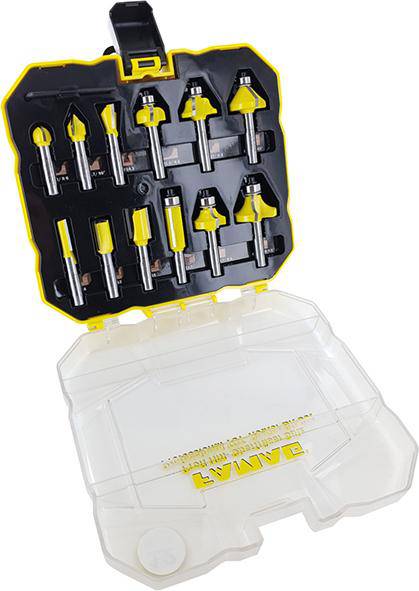 Produktbild Famag HM Fräsersatz 12 teilig in Kunststoffbox