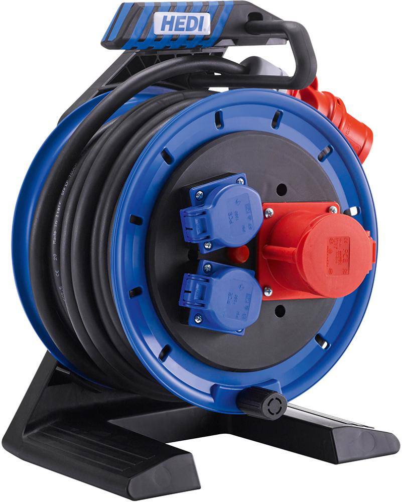 Produktbild Hedi Kabeltrommel Kunststoff H07RN-F 5G2,5 20 meter CEE