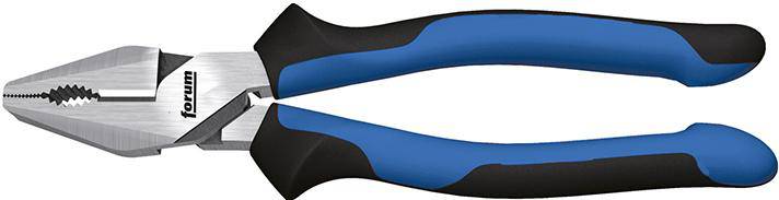Produktbild FORUM Kraft-Kombinationszange 200 mm poliert mit 2 Komponenten Griffen