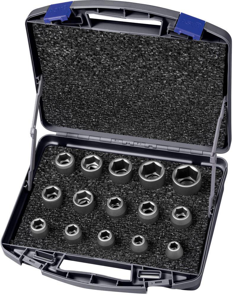 Produktbild ASW Kraft Steckschlüssel-Satz 1/2 Zoll 15-teilig