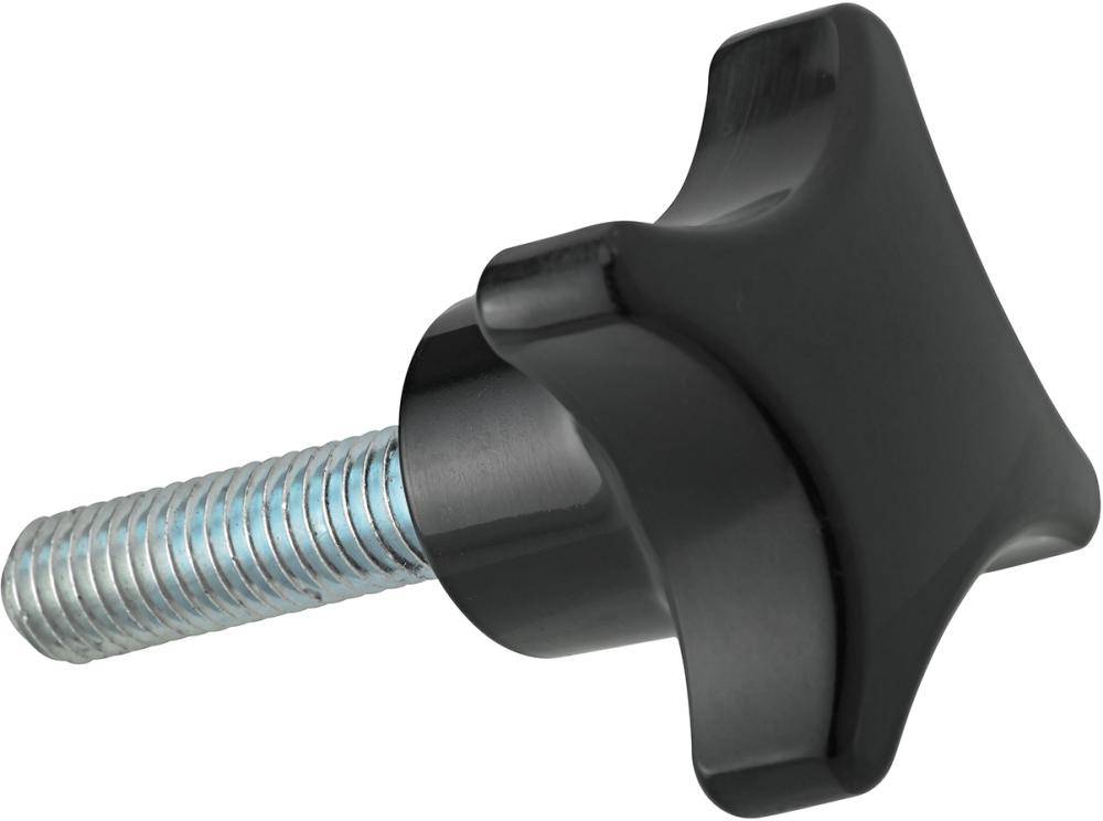 Produktbild Fortis Kreuzgriff DIN6335A Duroplast Form L 50 mm M 10x40 Inhalt 3 Stück