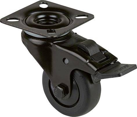 Produktbild BS Rollen Lenkrolle A820.A85.050 mit Platte Durchmesser 50 B 20mm 50 kg TPR