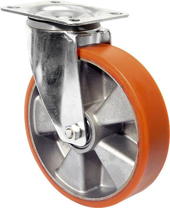 Produktbild BS Rollen Lenkrolle LS400.B90 Rad 125 mm 200 kg Stahl verzinkt