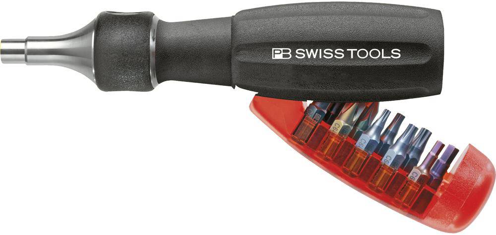 Produktbild PB Swiss Tools Magazin-Bithalter lang 10-teilig mit Ratsche