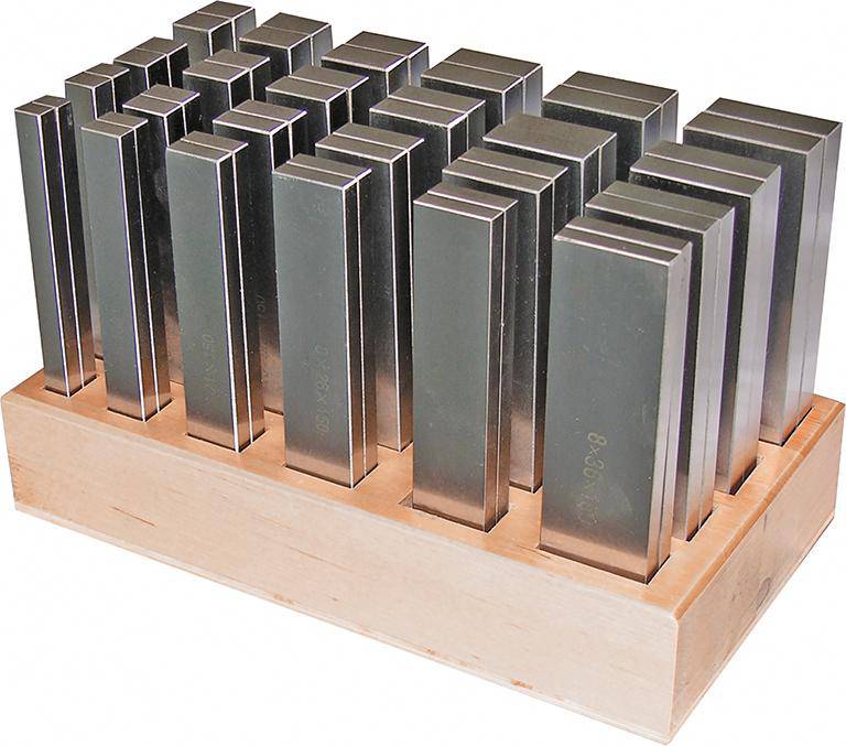 Produktbild Fortis Parallelunterlagen Satz Länge 100 mm