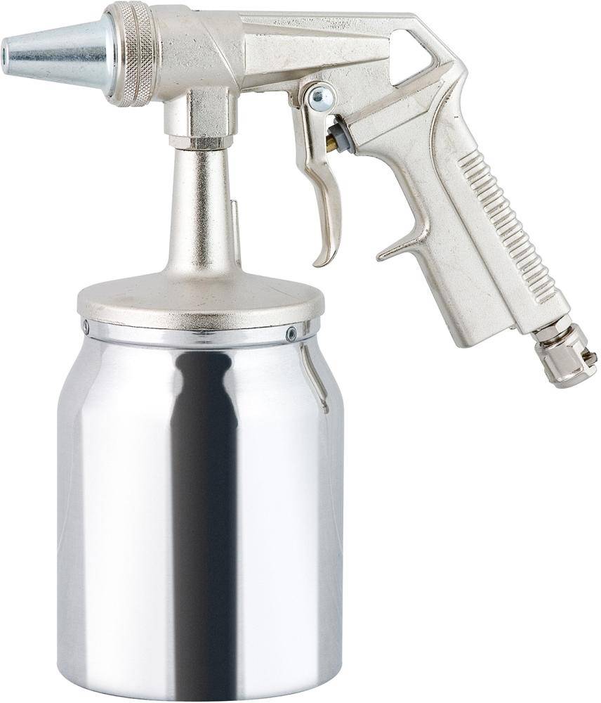 Produktbild RIEGLER Sandstrahlpistole mit Alu Becher Düse 6 mm Stecker NW 7,2