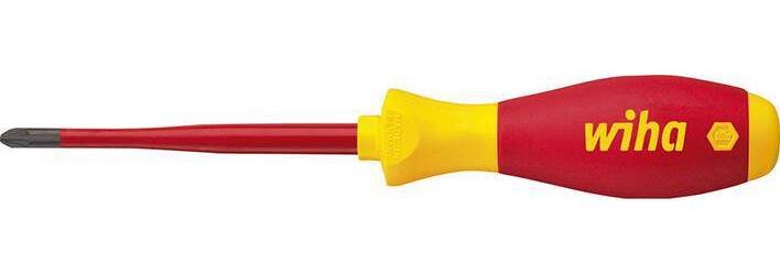 Produktbild Wiha Schraubendreher VDE slim PZ/S2x100 mm Kreutzschlitz