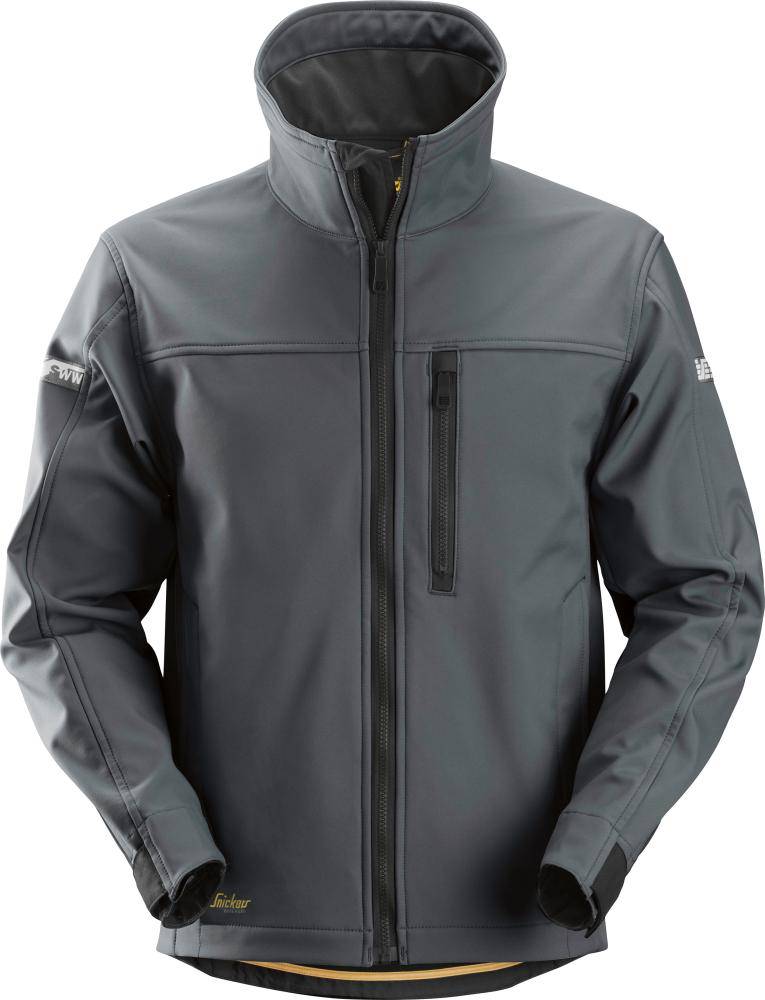 Produktbild Hultafors Softshell Jacke 1200 Snickers stahlgrau schwarz Größe XXL