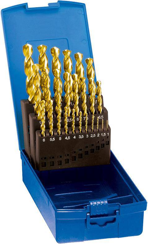 Produktbild FORUM Spiralbohrer Satz D338TI HSSE 1-5,9 mm