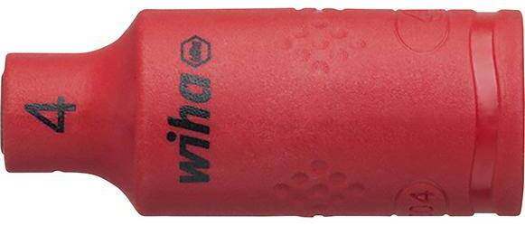 Produktbild Wiha Steckschlüsseleinsatz 6-kant 1/4 Zoll 12 mm VDE