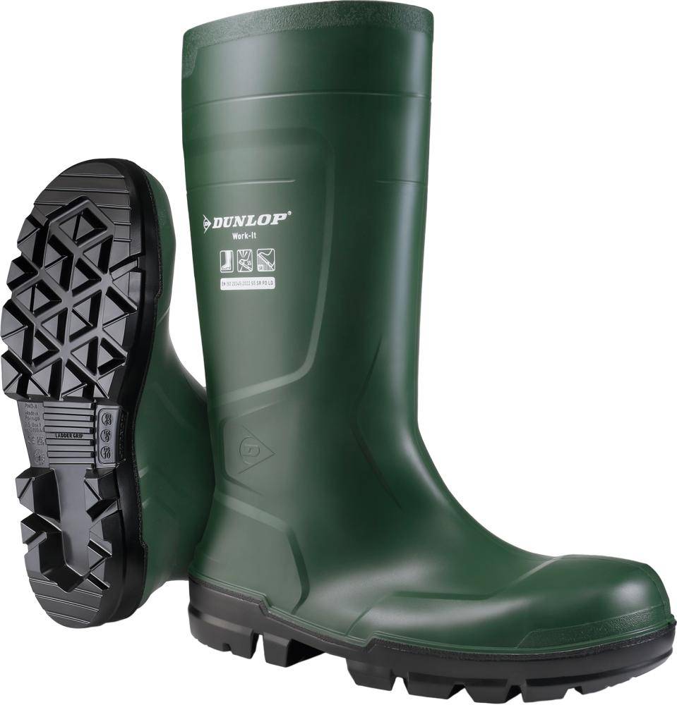 Produktbild Dunlop Stiefel WORK-IT Größe 37 FullSafety Heritage GreenPVC SR LO LG S5