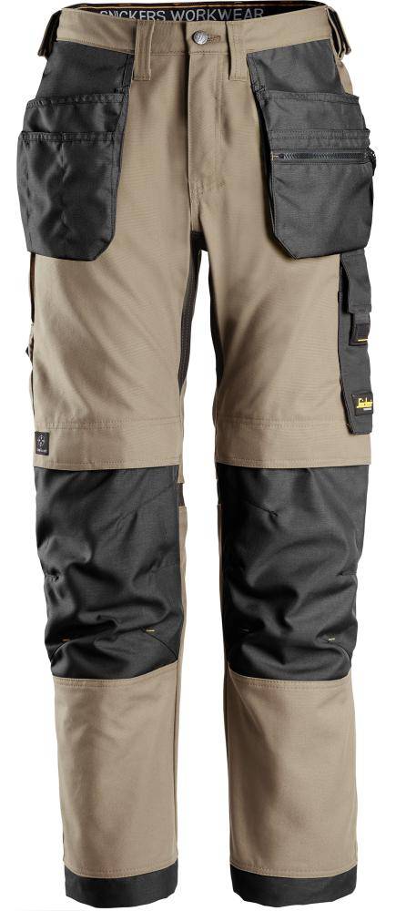 Produktbild Hultafors Stretch Arbeitshose HP Snickers khaki schwarz Größe 54