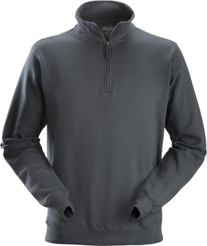 Produktbild Hultafors Sweatshirt Troyer mit Halbreißverschluss Größe XS stahlgrau