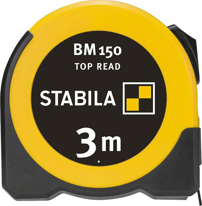 Produktbild Stabila Taschenbandmaß BM 150 3 meter x 13 mm Teilung mm/cm