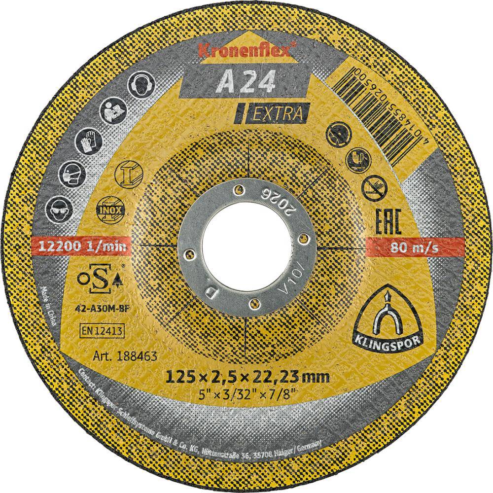 Produktbild Klingspor Trennscheibe EDGE Special 125x1,2mm gerade