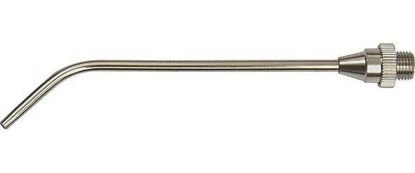 Produktbild RIEGLER Verlängerungsdüse für Ausblaspistole Messing gebogen M12x1,25 250 mm