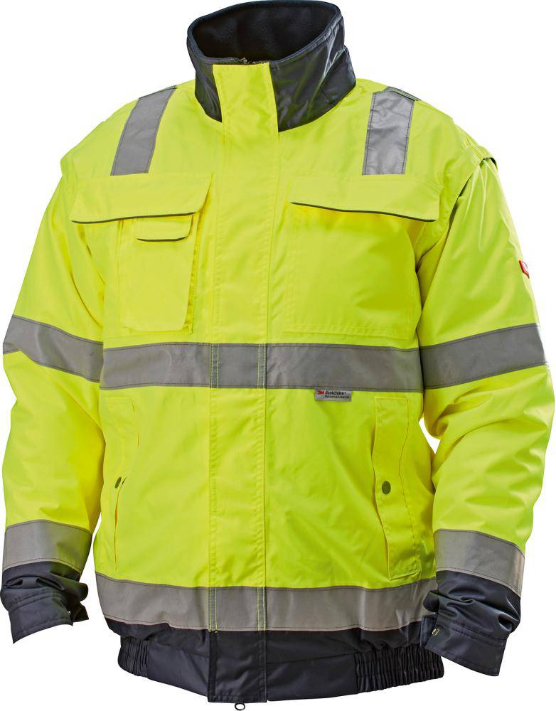 Produktbild Fortis Warnjacke Arthur 2.0 gelb marine Größe M
