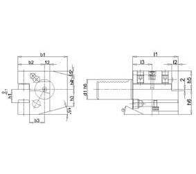 Produktbild Werkzeughalter VDI axial links C2 50x32mm FORTIS bild 2