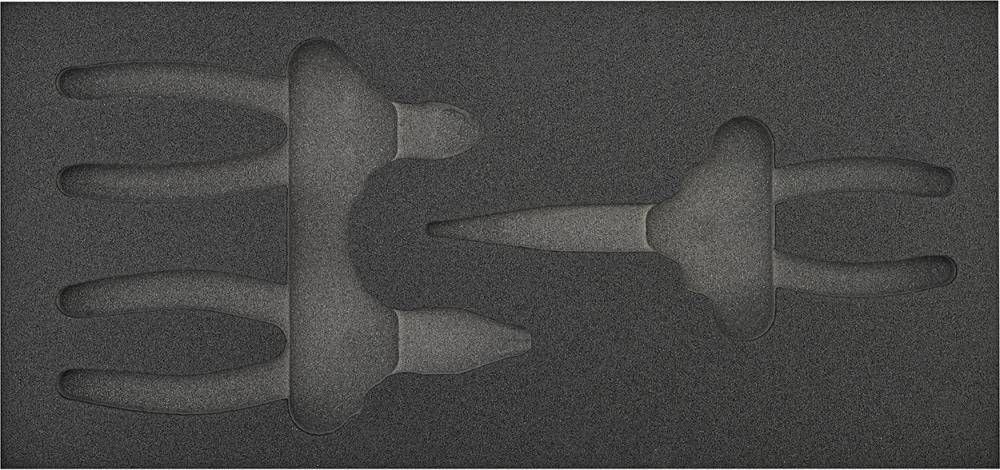 Produktbild Knipex Werkzeugmodul 1/3 leer Zangen VDE