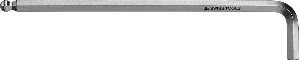 Produktbild PB Swiss Tools Winkelschraubendreher DIN 911L verchromt 5/64 Zoll 6 kant
