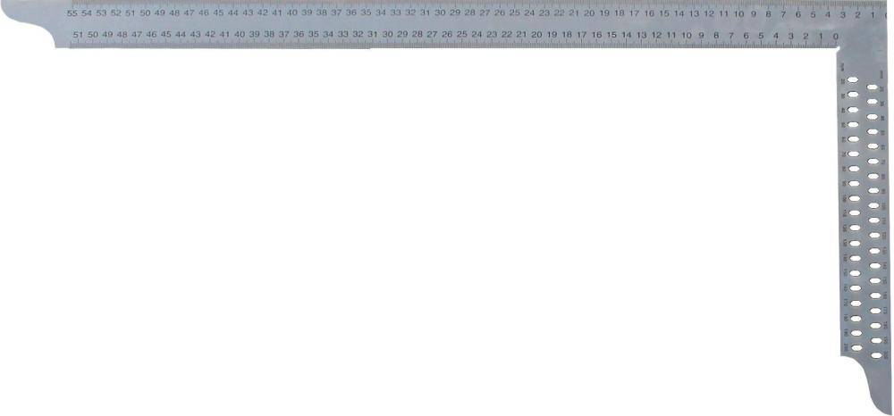 Produktbild FORUM Zimmermannswinkel mit Anreiß 700 x 300 mm nahtlos