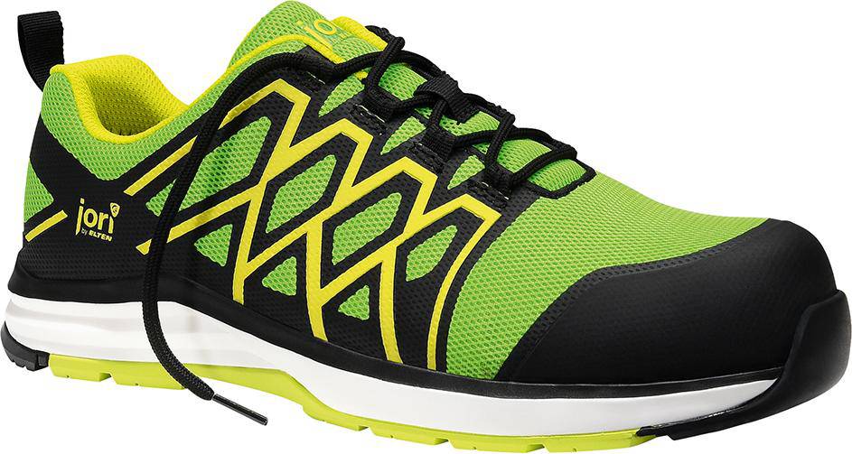 Produktbild Elten Sicherheitshalbschuh 12091 Jo Swift S1P ESD grün gelb Größe 45