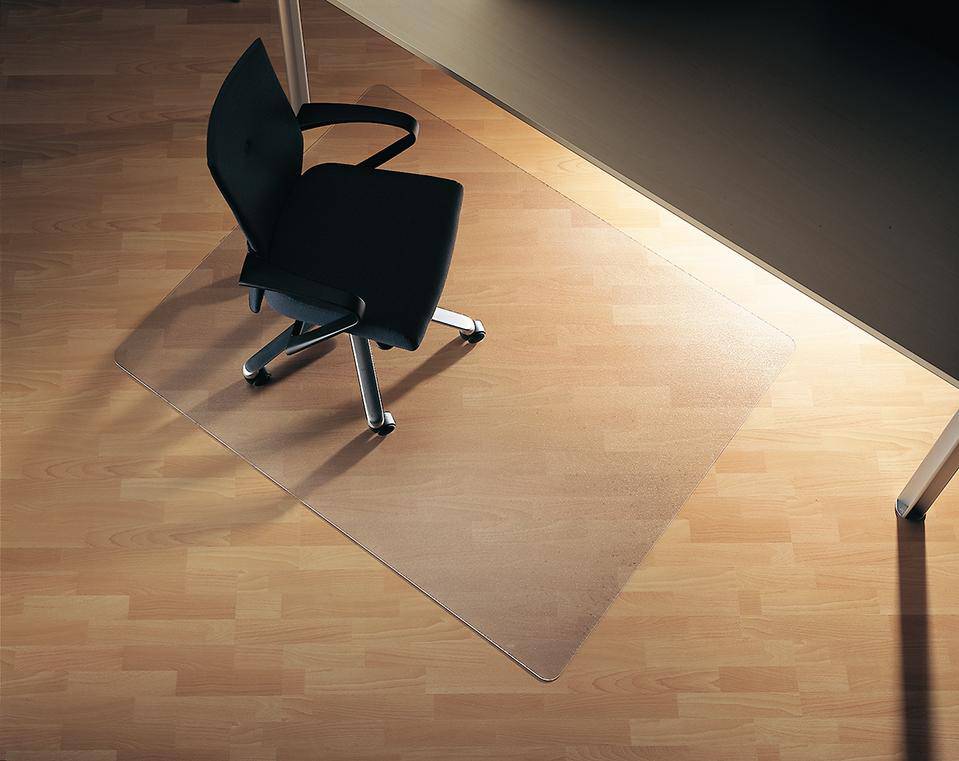 Produktbild Miltex Bodenschutzmatte Ecogrip Solid BxT 120 x 130 cm Hartböden transparent