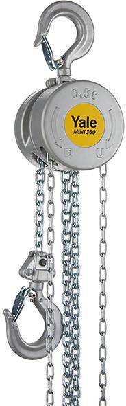 Produktbild Yale Stirnradflaschenzug YaleMINI 360 0,5t 6m Hub Hub 6,0 m Tragkraft 500 kg