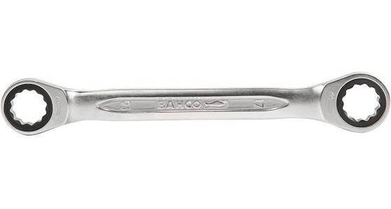 Produktbild BAHCO Doppel Ringratschenschlüssel 17x19 mm