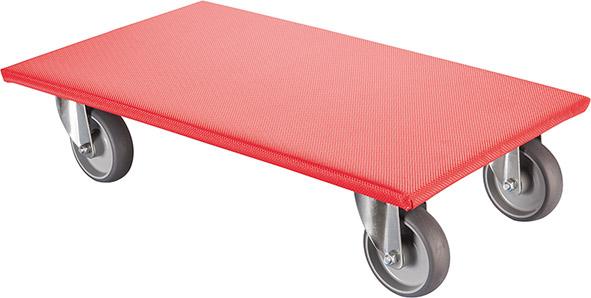 Produktbild BS Rollen Allzweckroller 850 rot, 350 x 600 mm TK 330