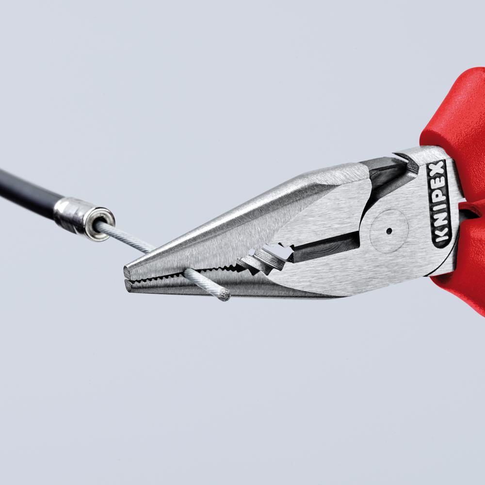 Produktbild Knipex Spitzkombizange pol. 145mm m.M.K.Griff bild 2