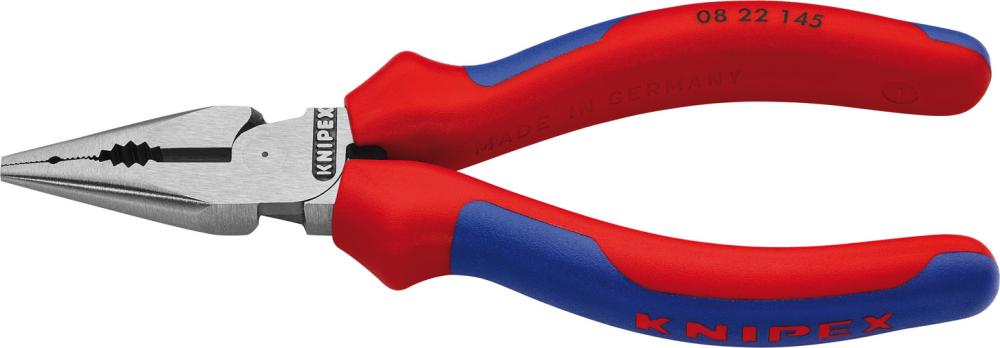 Produktbild Knipex Spitzkombizange pol. 145mm m.M.K.Griff bild 1