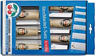 Produktbild Stechbeitelsatz 6tlg. Karton Kirsche