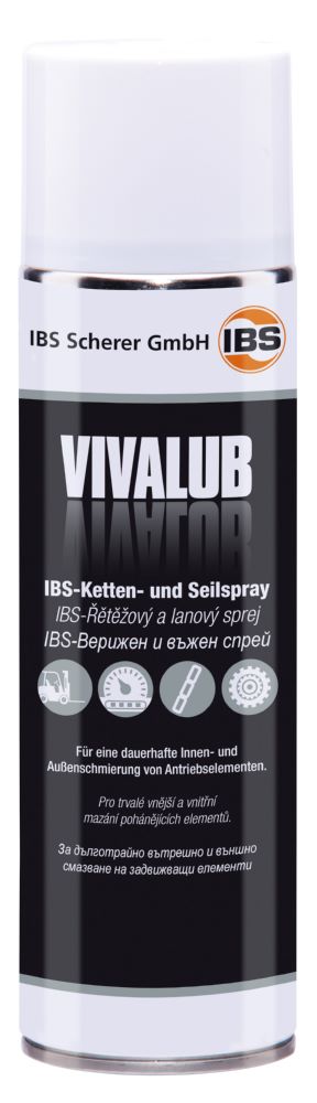 Produktbild IBS Scherer Kettenspray Seilspray VivaLub 0,5 Liter