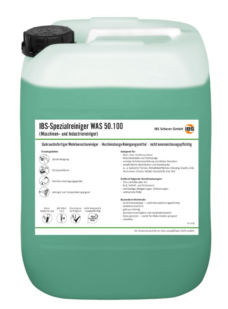 Produktbild IBS Scherer Spezialreiniger WAS 50.100 im IBC Container 1000 Liter