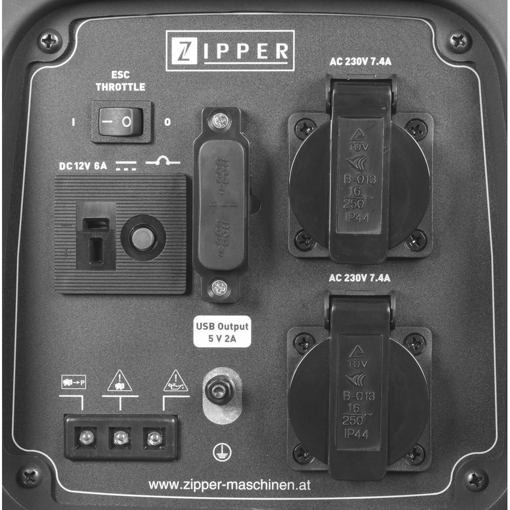 Produktbild ZIPPER Stromerzeuger Inverter ZI-STE2000IV max. Leistung 2000W bild 3