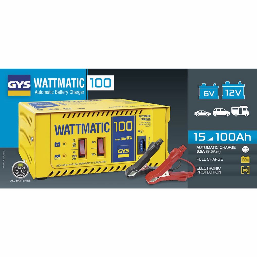 Produktbild Batterieladegerät  Gys Wattmatic 100 bild 2