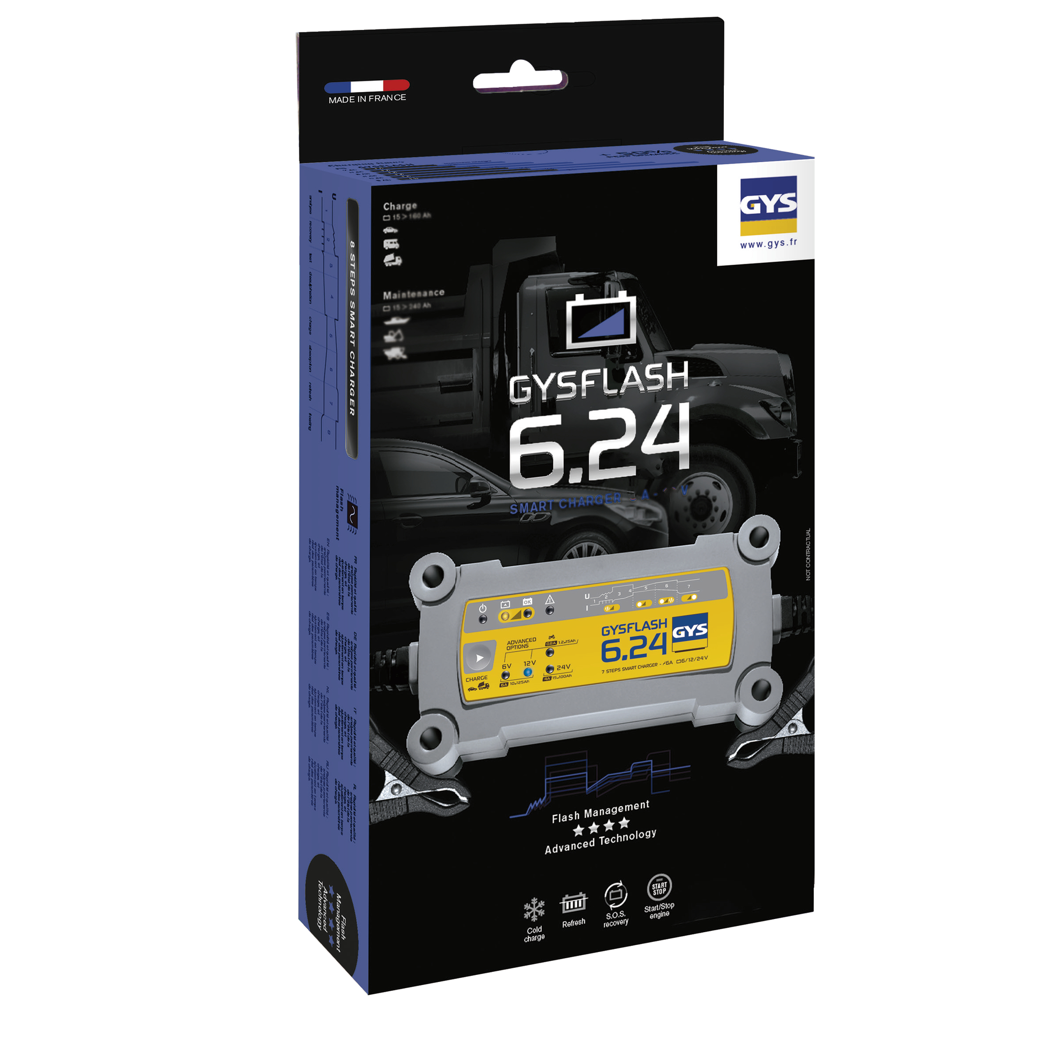 Produktbild Gys Ladegerät GYSFLASH 6.24 bild 5