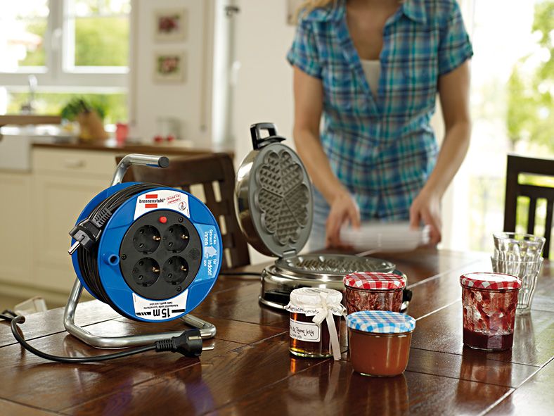 Produktbild Brennenstuhl Kabeltrommel Kompakt 15m bild 2