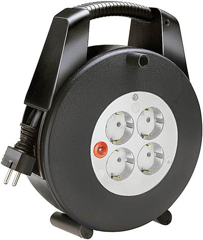 Produktbild Brennenstuhl Kabelbox Vario Line schwarz 10m bild 1