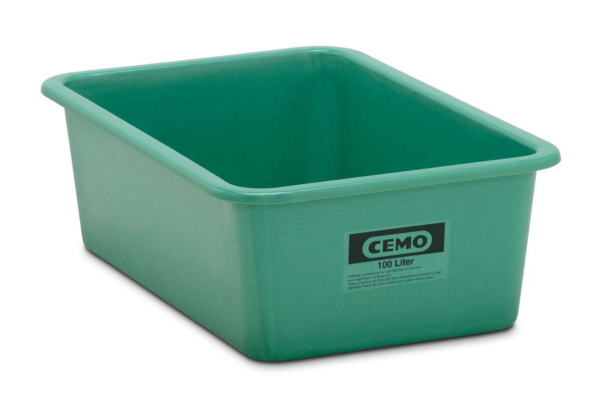 Produktbild Cemo Rechteckbehälter GFK 100 Liter