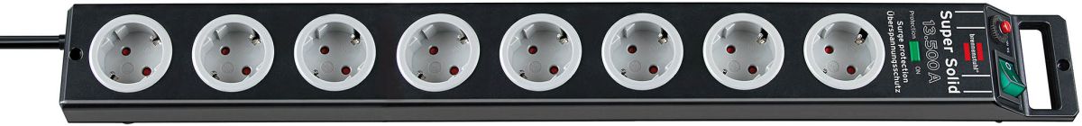 Produktbild Brennenstuhl 8 fache Steckdosenleiste 2,5 m lang mit Überspannungsschutz 13.500A