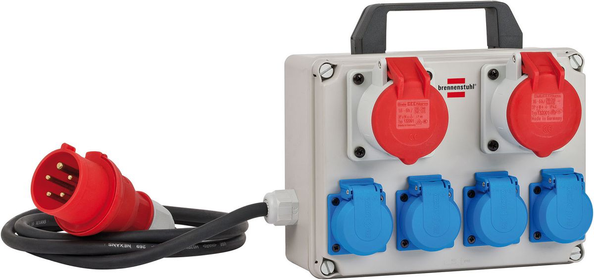 Produktbild Brennenstuhl Kleinstromverteiler BKV 2/4 T IP44